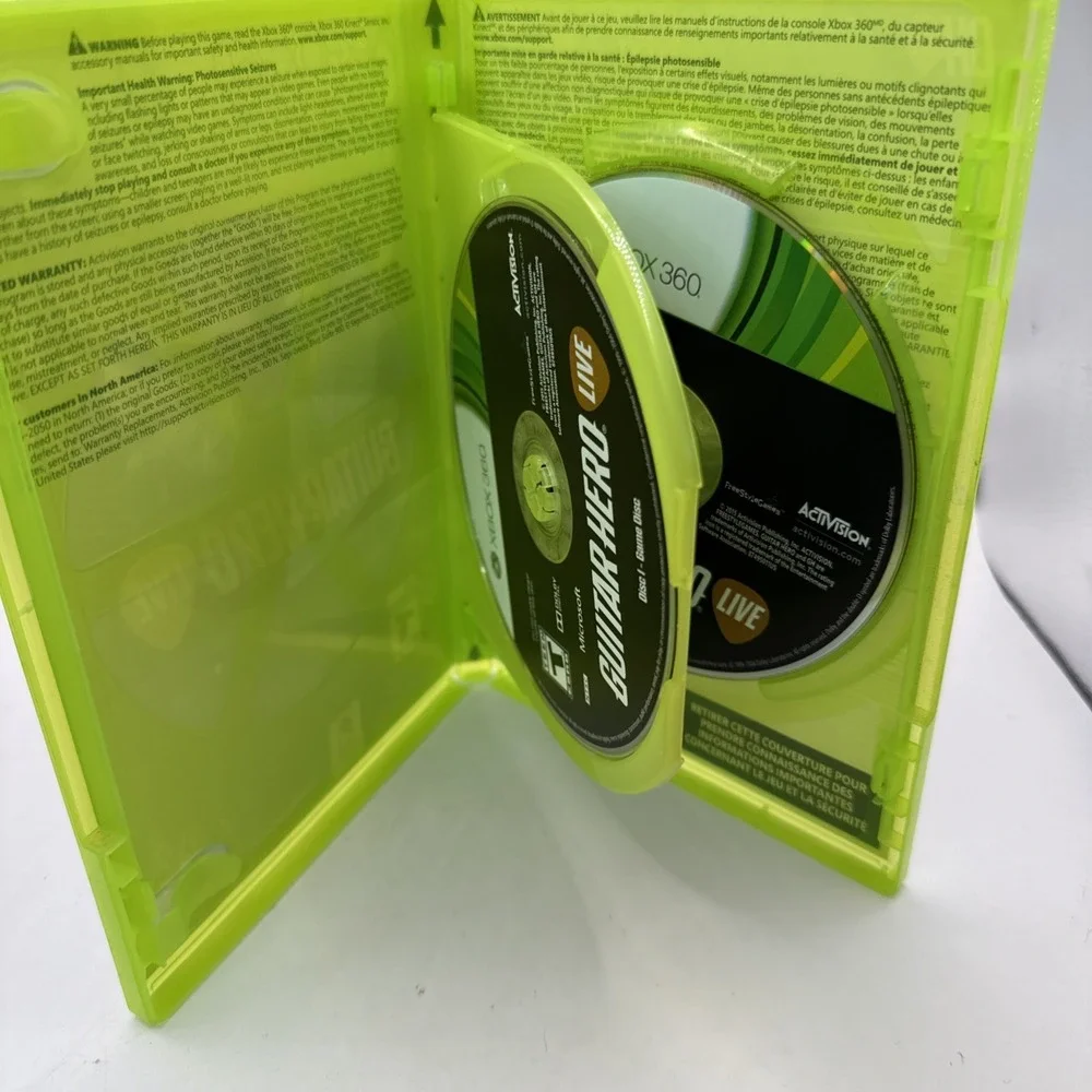 XBOX 360 Guitar Hero Live